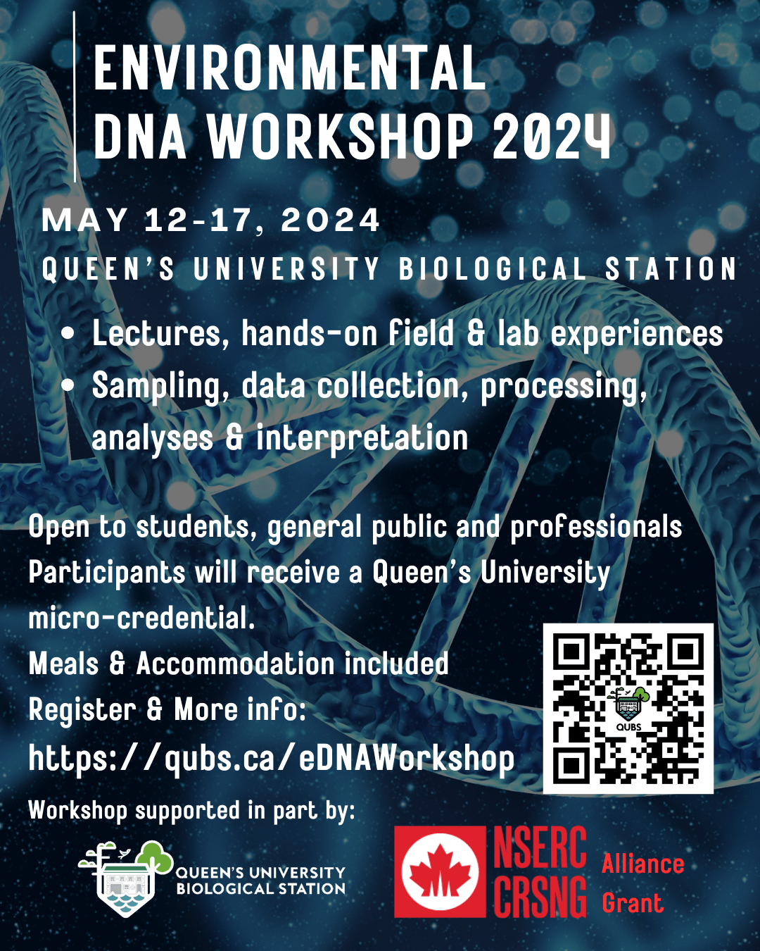 Queen's University Environmental DNA Workshop 2024